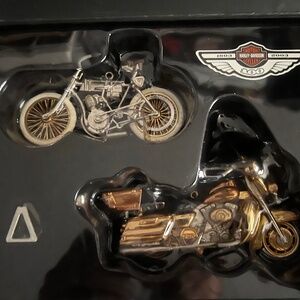 Harley Davidson 100th Anniversary Christmas Tree Ornaments , New in Box